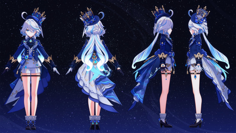 【原神】芙宁娜-芙卡洛斯-水神-小渣渣